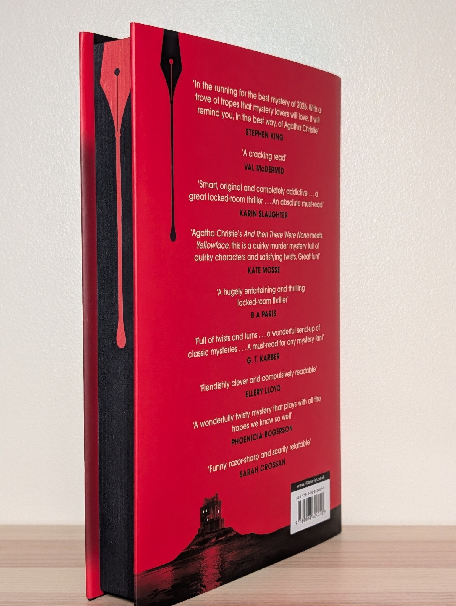 The Ending Writes Itself by Evelyn Clarke (Signed First Edition with sprayed edges) - Fialta Books