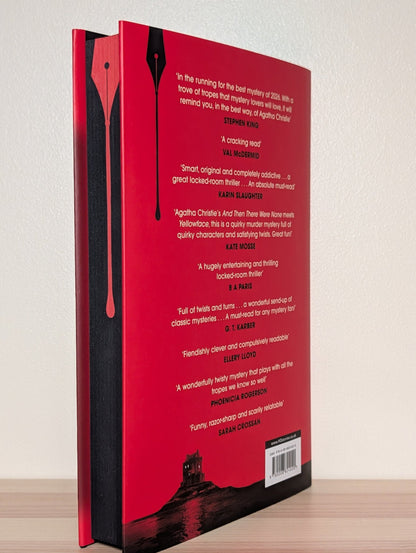 The Ending Writes Itself by Evelyn Clarke (Signed First Edition with sprayed edges) - Fialta Books