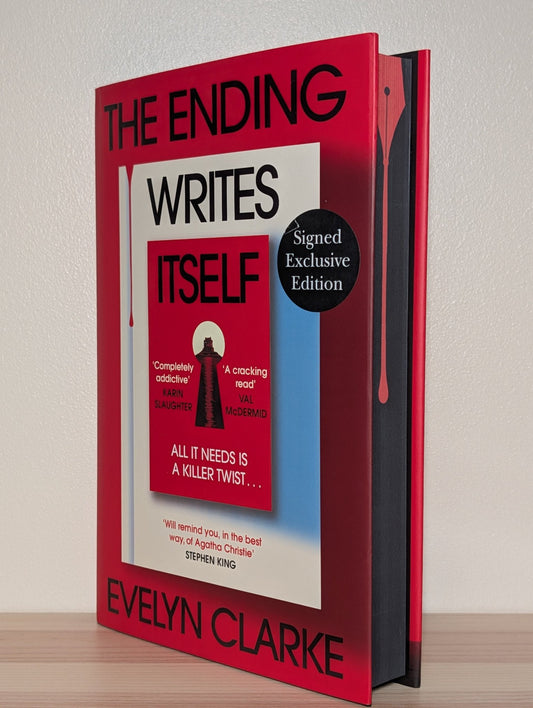 The Ending Writes Itself by Evelyn Clarke (Signed First Edition with sprayed edges) - Fialta Books
