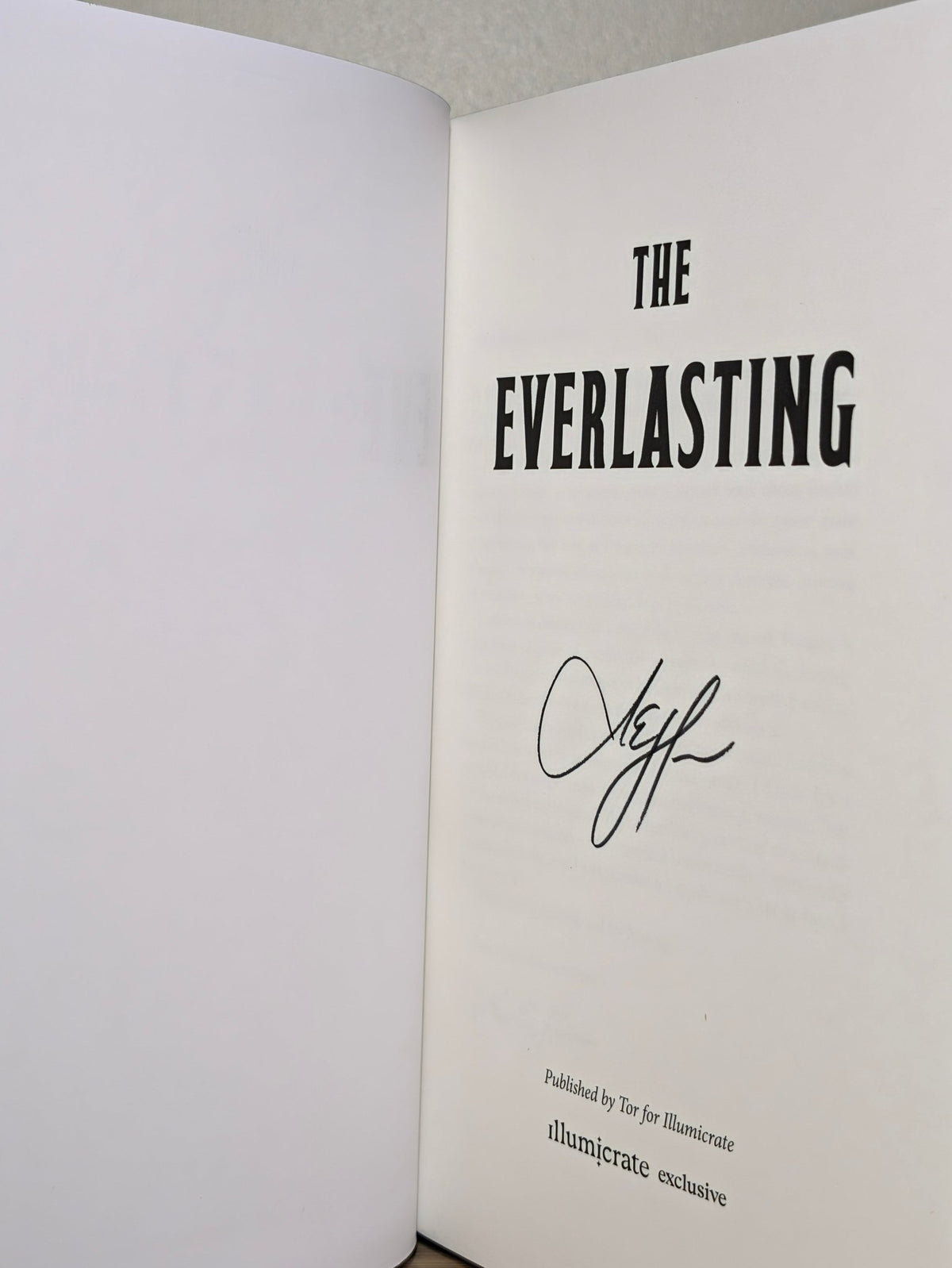 The Everlasting by Alix E. Harrow (Signed Special Edition with sprayed edges) - Fialta Books