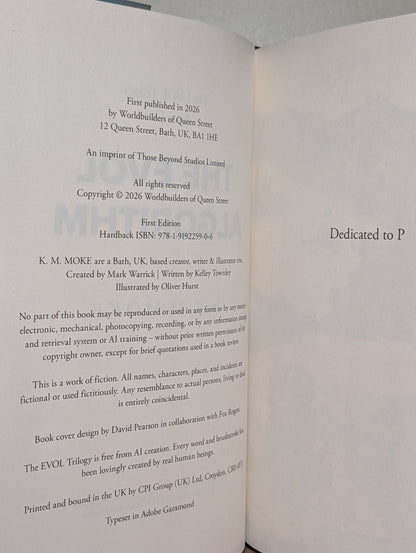 The EVOL Algorithm by K.M. Moke (First Edition) - Fialta Books