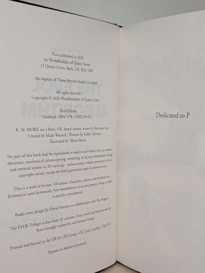 The EVOL Algorithm by K.M. Moke (Signed First Edition) - Fialta Books