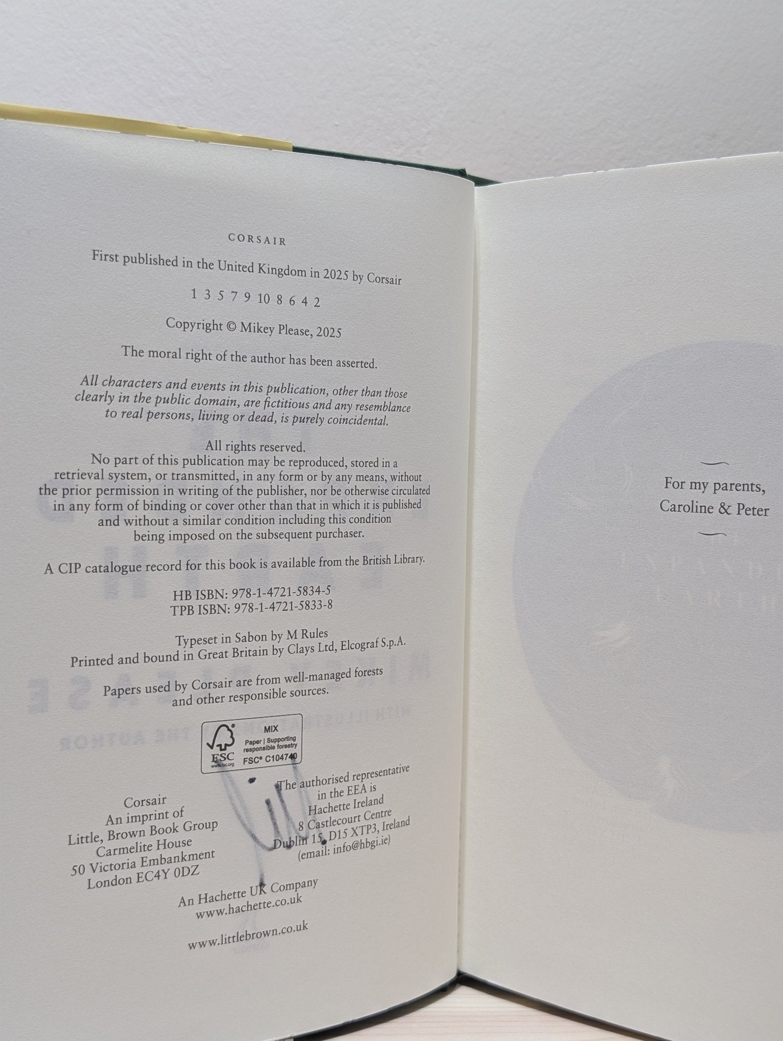 The Expanded Earth by Mikey Please (Signed First Edition with sprayed edges) - Fialta Books