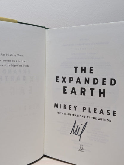 The Expanded Earth by Mikey Please (Signed First Edition with sprayed edges) - Fialta Books