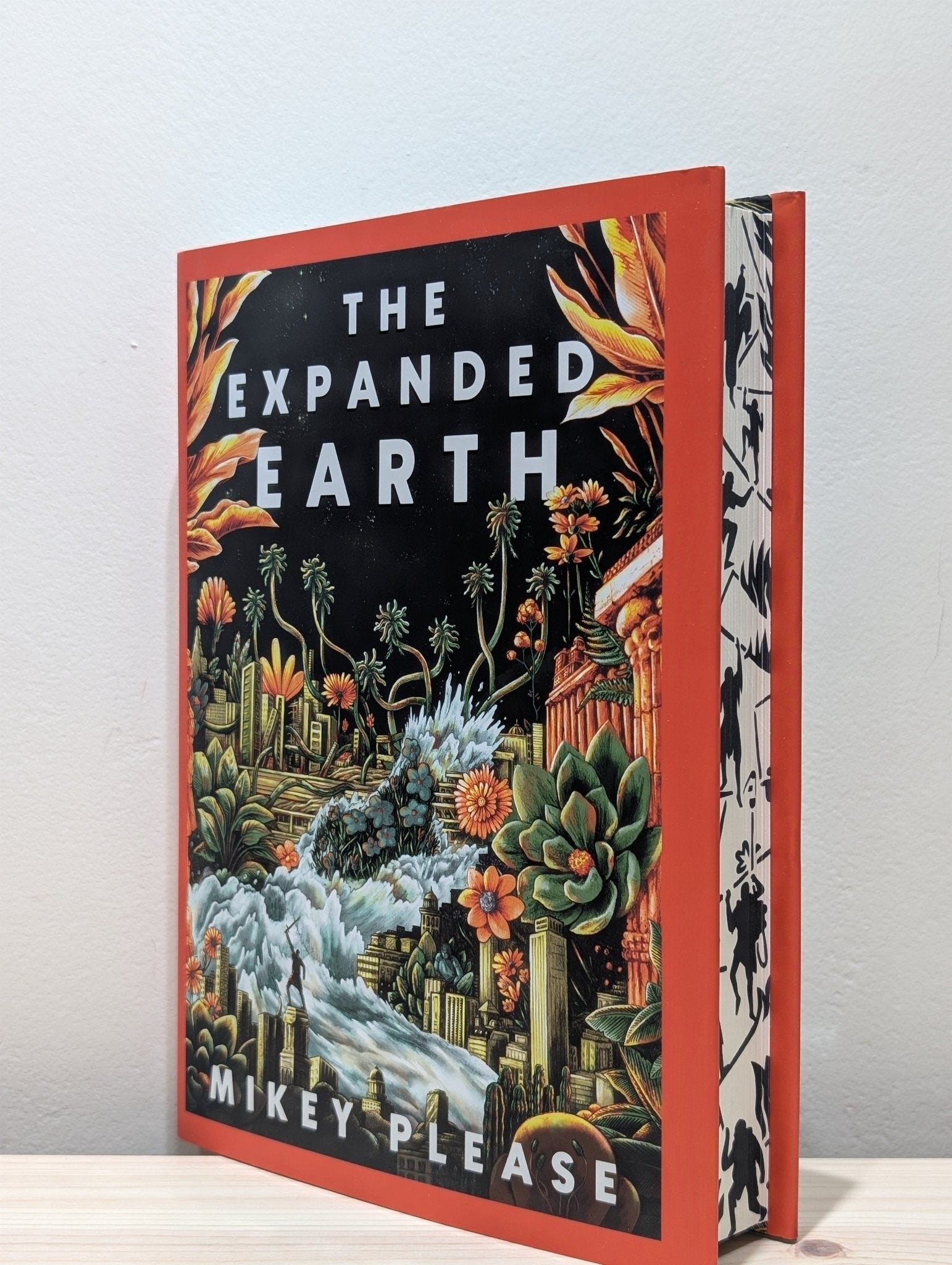 The Expanded Earth by Mikey Please (Signed First Edition with sprayed edges) - Fialta Books