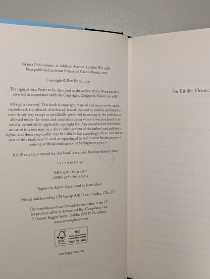 The Expansion Project by Ben Pester (Signed First Edition) - Fialta Books