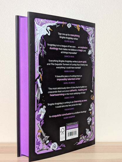 The Exquisite Torment of Loving Your Enemy by Brigitte Knightley (Signed First Edition with sprayed edges) - Fialta Books
