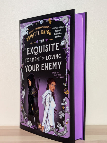 The Exquisite Torment of Loving Your Enemy by Brigitte Knightley (Signed First Edition with sprayed edges) - Fialta Books