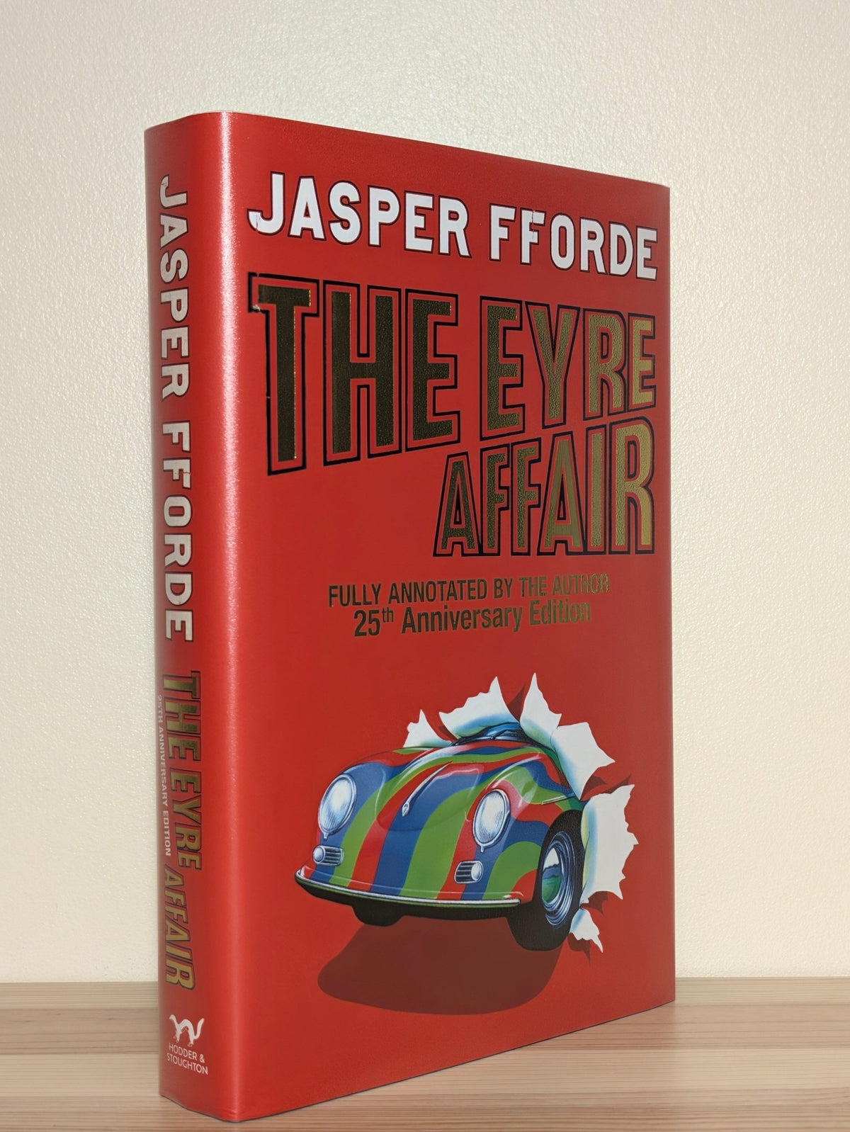 The Eyre Affair by Jasper Fforde (Signed Annotated Anniversary Edition) - Fialta Books