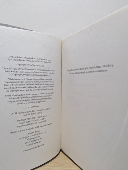 The Face Pressed Against a Window: A Memoir by Tim Waterstone (Signed) - Fialta Books