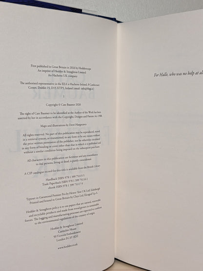The Faithful Dark by Cate Baumer (Signed Numbered with sprayed edges) - Fialta Books