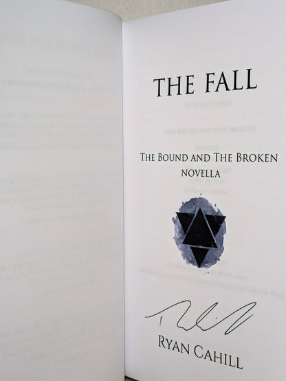 The Fall by Ryan Cahill (Signed First Edition with gilded edges) - Fialta Books