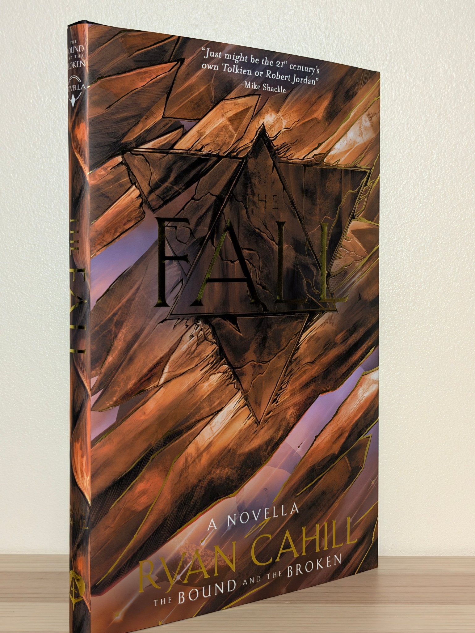 The Fall by Ryan Cahill (Signed First Edition with gilded edges) - Fialta Books