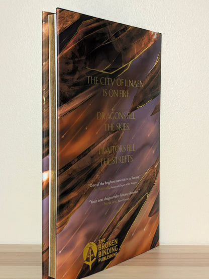 The Fall by Ryan Cahill (Signed First Edition with gilded edges) - Fialta Books