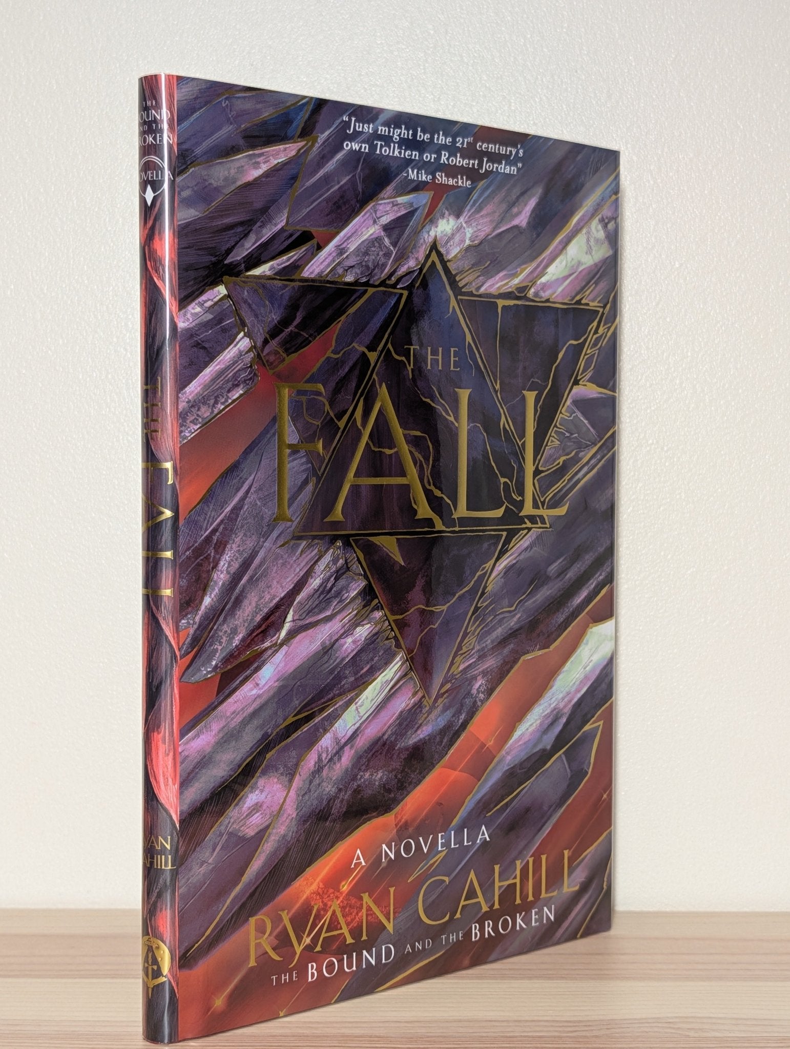 The Fall by Ryan Cahill (Signed Numbered Edition with sprayed edges) - Fialta Books
