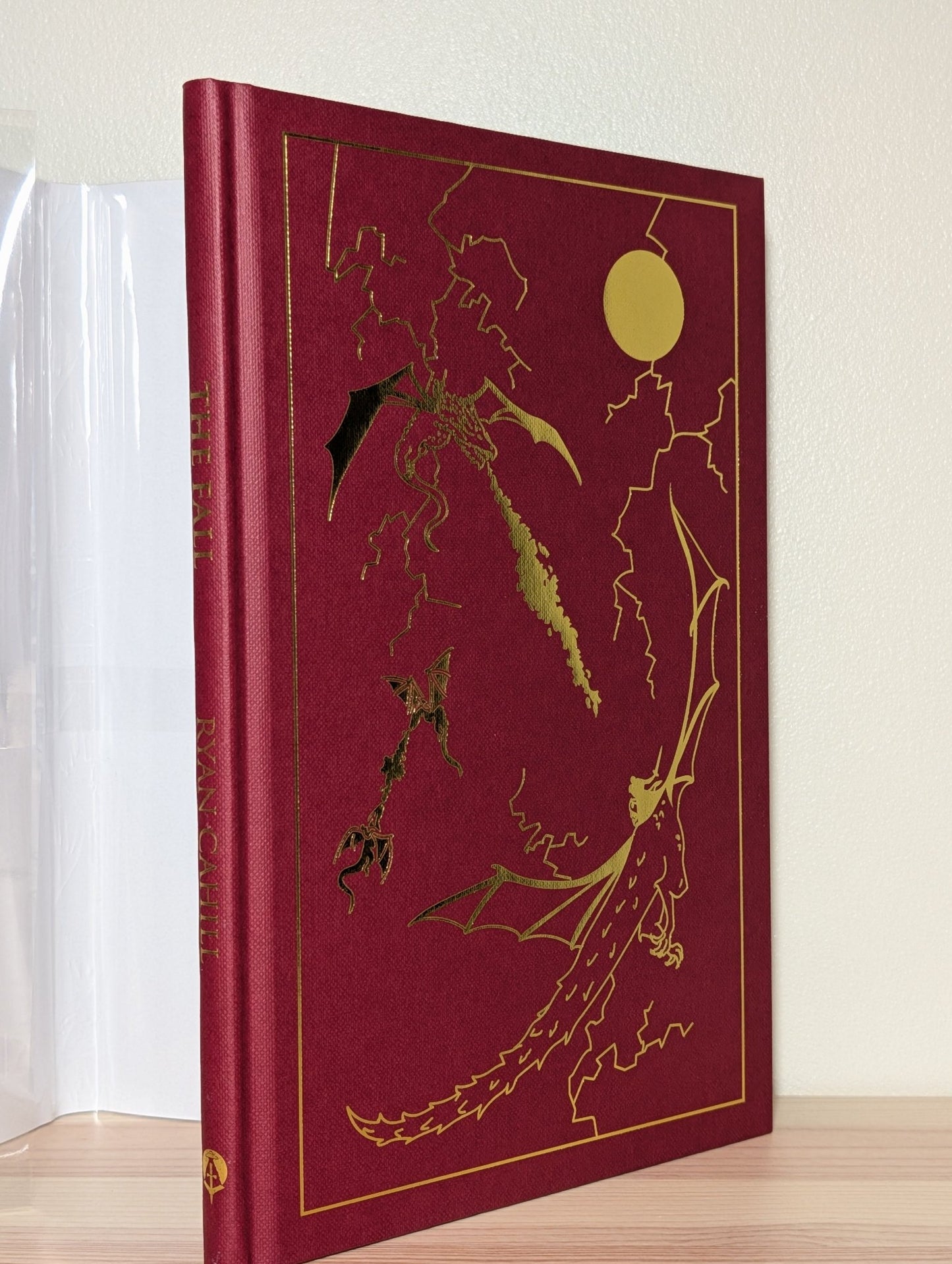 The Fall by Ryan Cahill (Signed Numbered Edition with sprayed edges) - Fialta Books