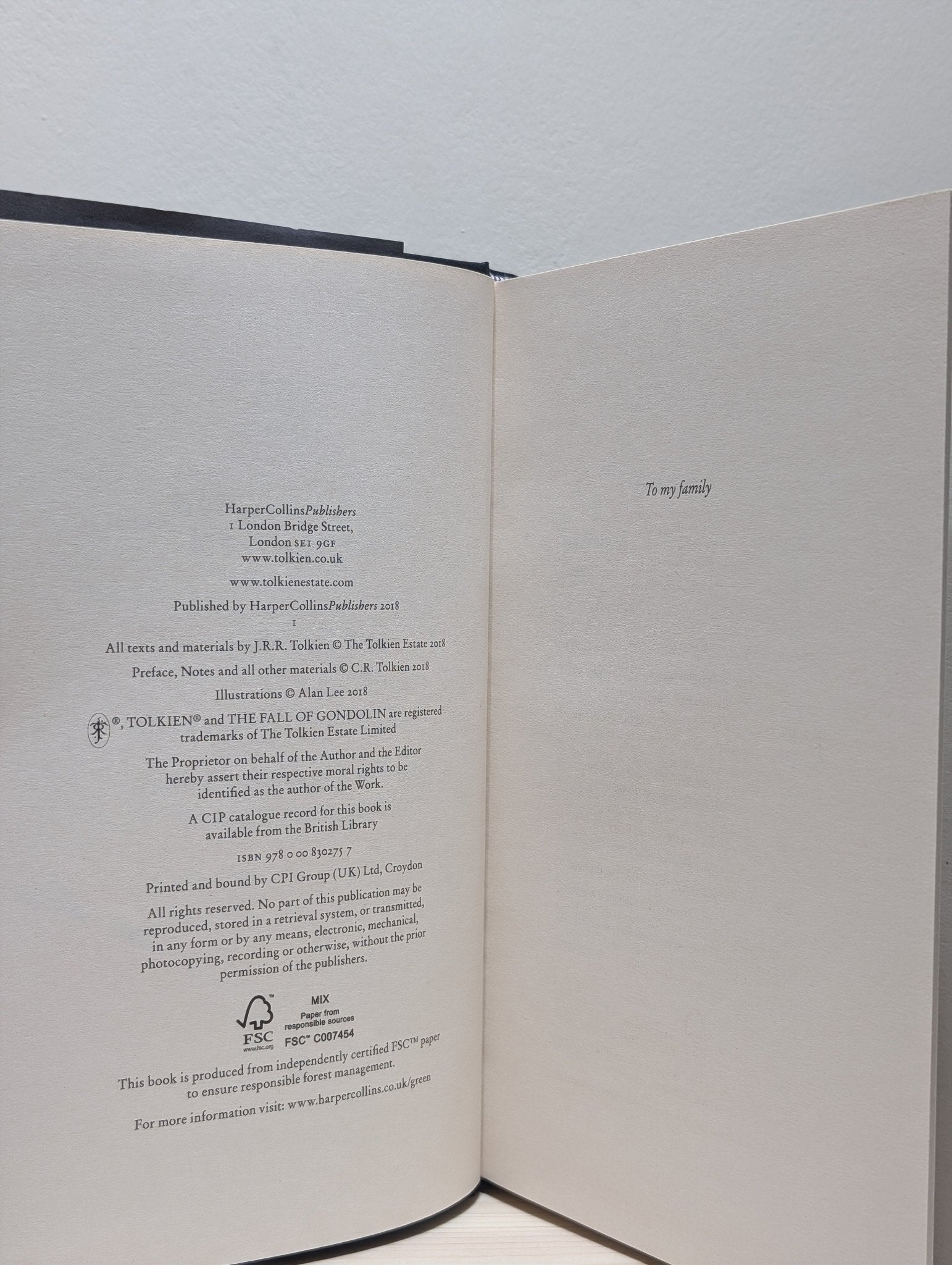 The Fall of Gondolin by J. R. R. Tolkien (Signed by Illustrator) - Fialta Books