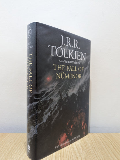 The Fall of Numenor by Alan Lee J. R. R. Tolkien Brian Sibley (Signed First Edition) - Fialta Books