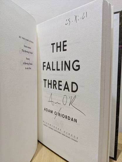 The Falling Thread by Adam O'Riordam (Signed First Edition) - Fialta Books