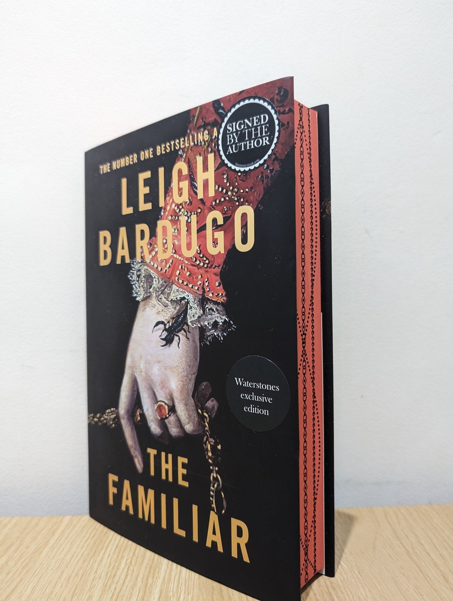 The Familiar by Leigh Bardugo (Signed First Edition with sprayed edges) - Fialta Books