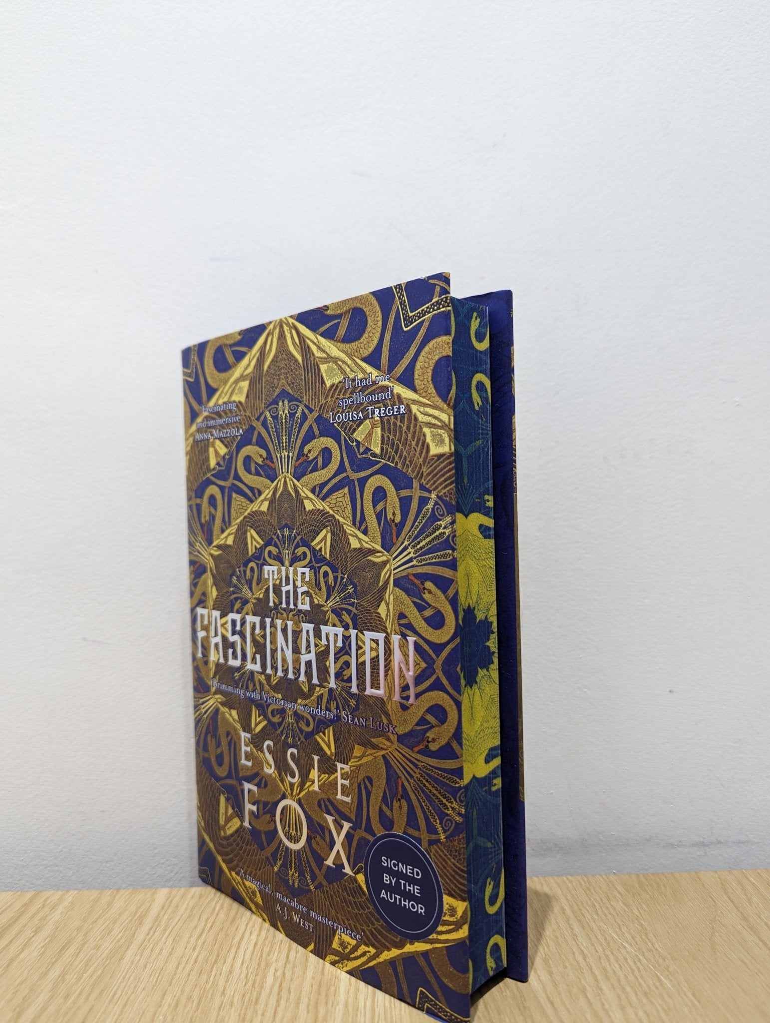 The Fascination by Essie Fox (Signed First Edition with sprayed edges) - Fialta Books
