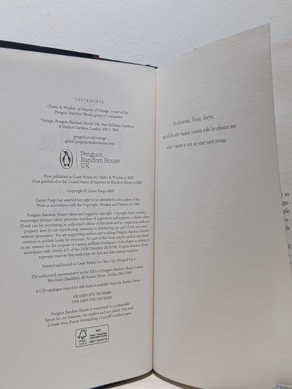 The Favourites by Layne Fargo (Signed First Edition with sprayed edges) - Fialta Books