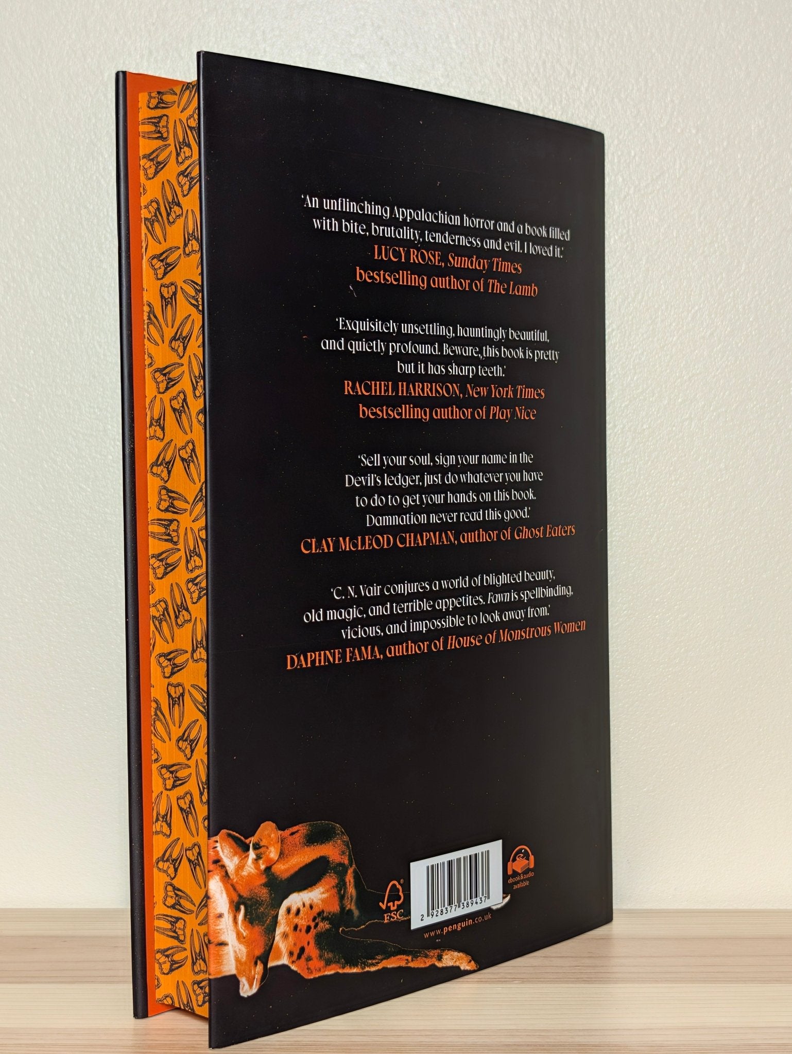 The Fawn by C.N. Vair (Signed First Edition with sprayed edges) - Fialta Books