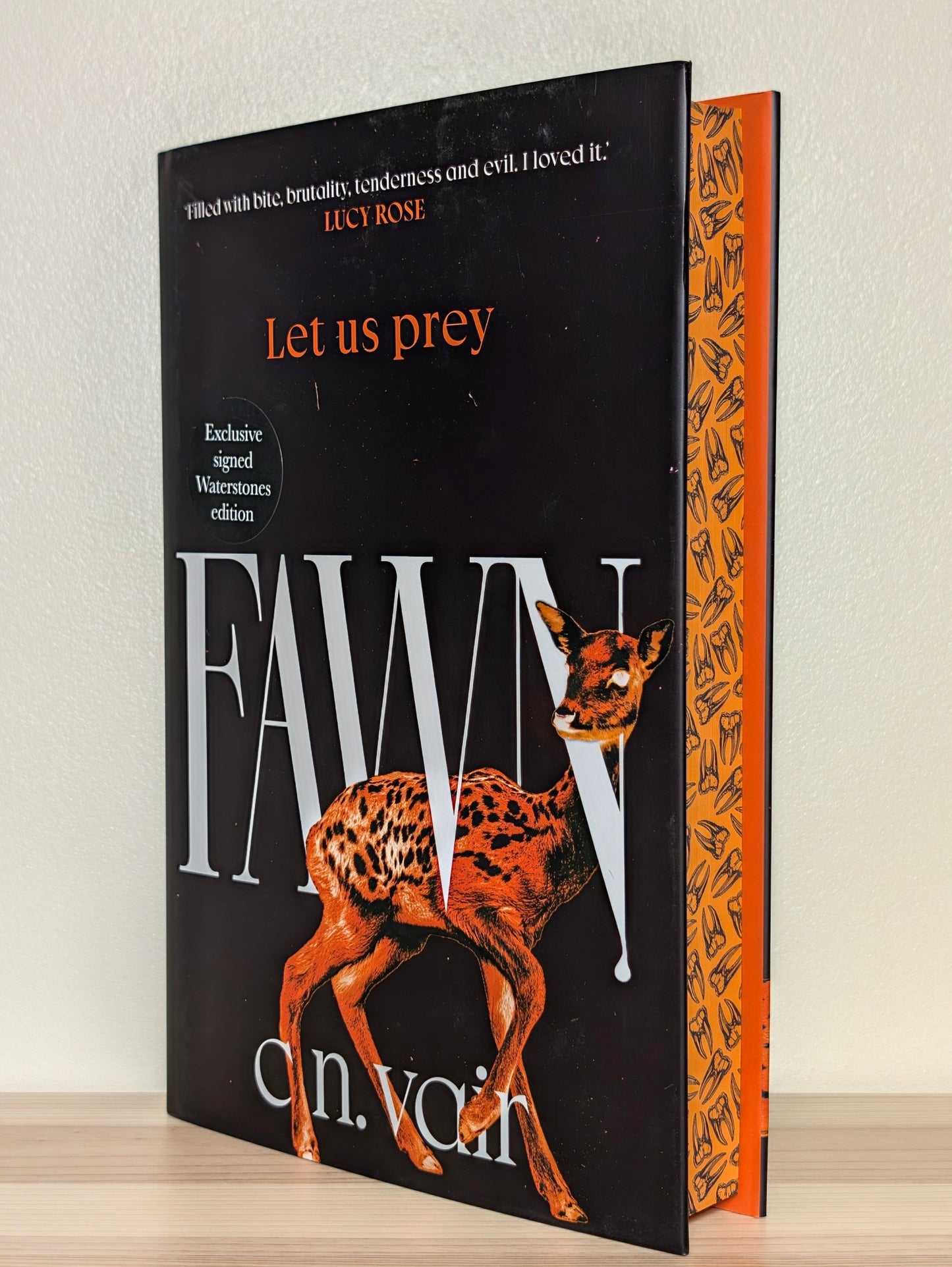The Fawn by C.N. Vair (Signed First Edition with sprayed edges) - Fialta Books