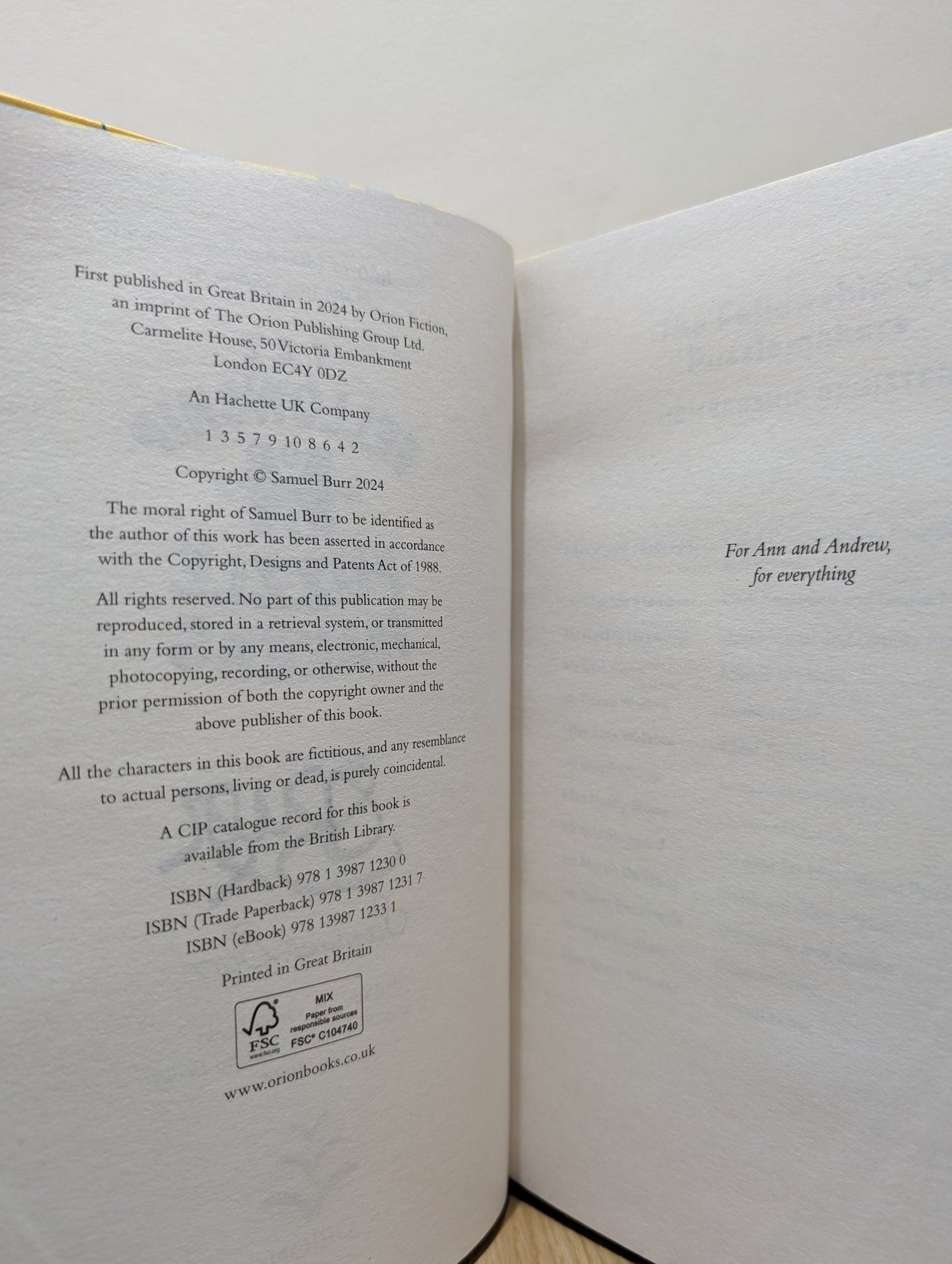 The Fellowship of Puzzlemakers by Samuel Burr (Signed Numbered First Edition with sprayed edges) - Fialta Books