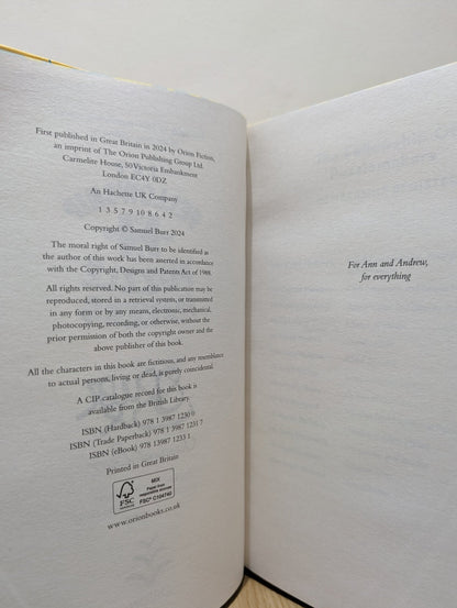 The Fellowship of Puzzlemakers by Samuel Burr (Signed Numbered First Edition with sprayed edges) - Fialta Books