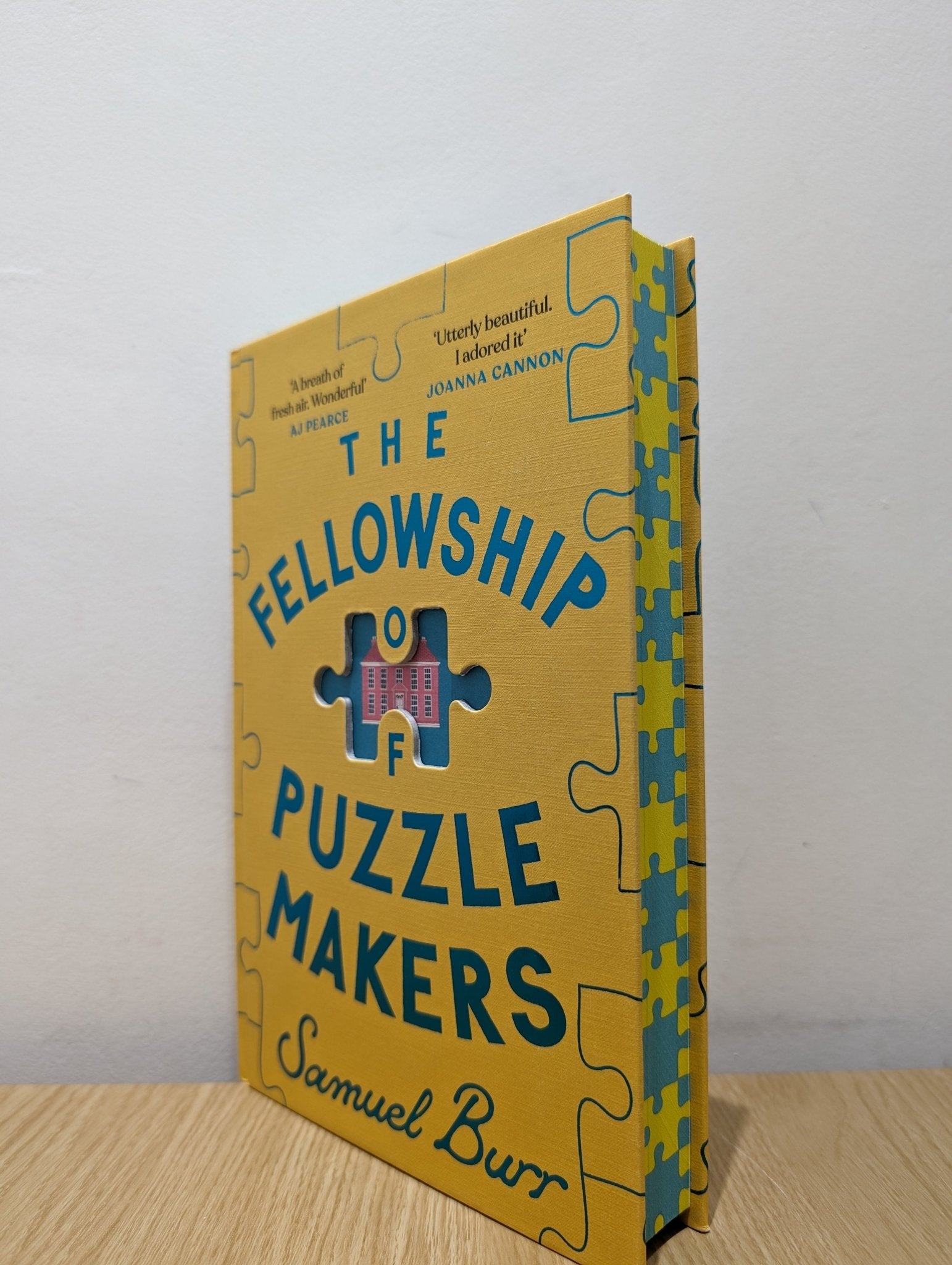 The Fellowship of Puzzlemakers by Samuel Burr (Signed Numbered First Edition with sprayed edges) - Fialta Books