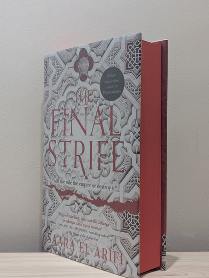 The Final Strife: Book 1 by Saara El - Arifi (Signed First Edition with sprayed edges) - Fialta Books