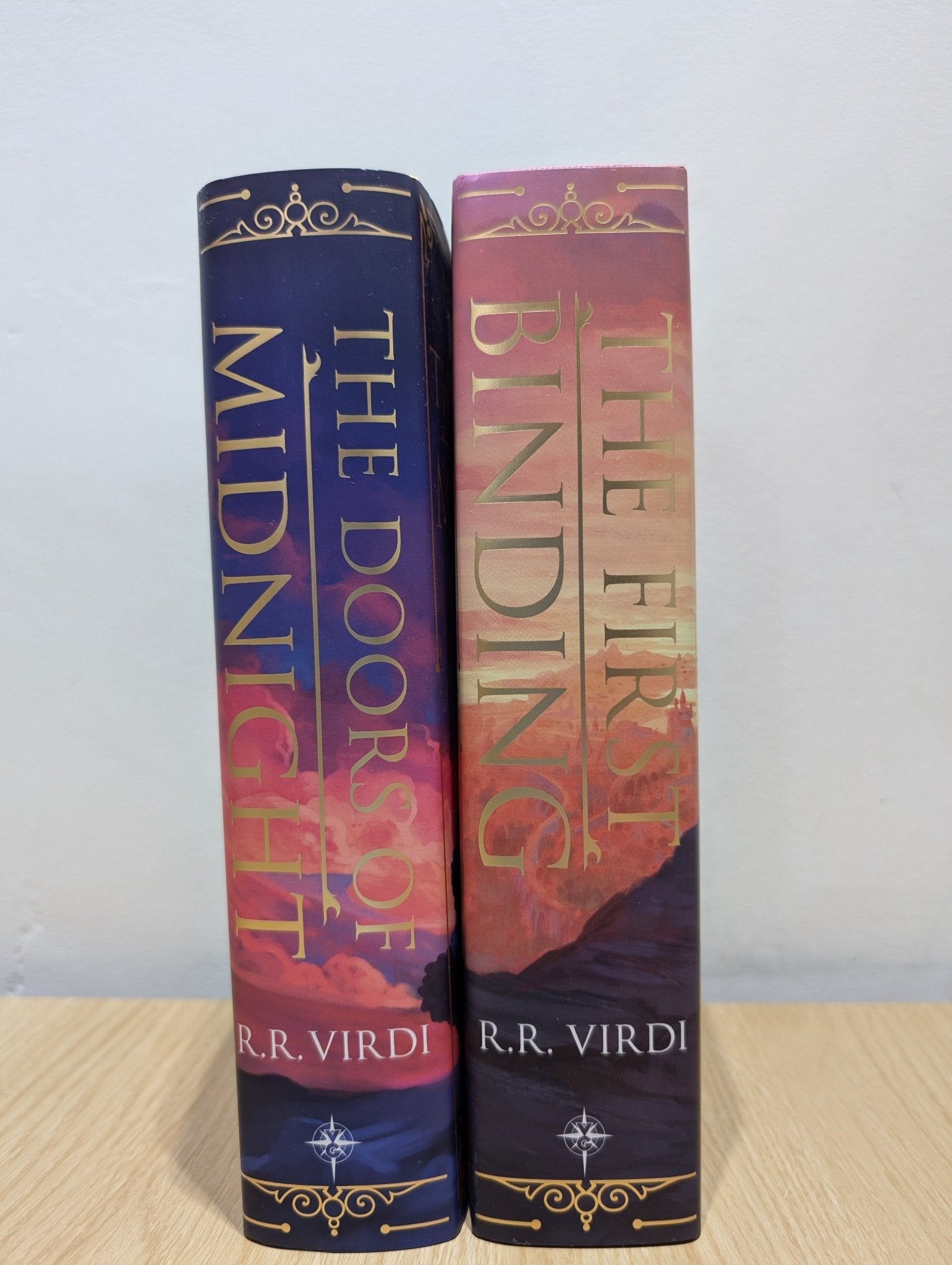The First Binding; The Doors of Midnight by R.R. Virdi (Signed Numbered with sprayed edges) - Fialta Books