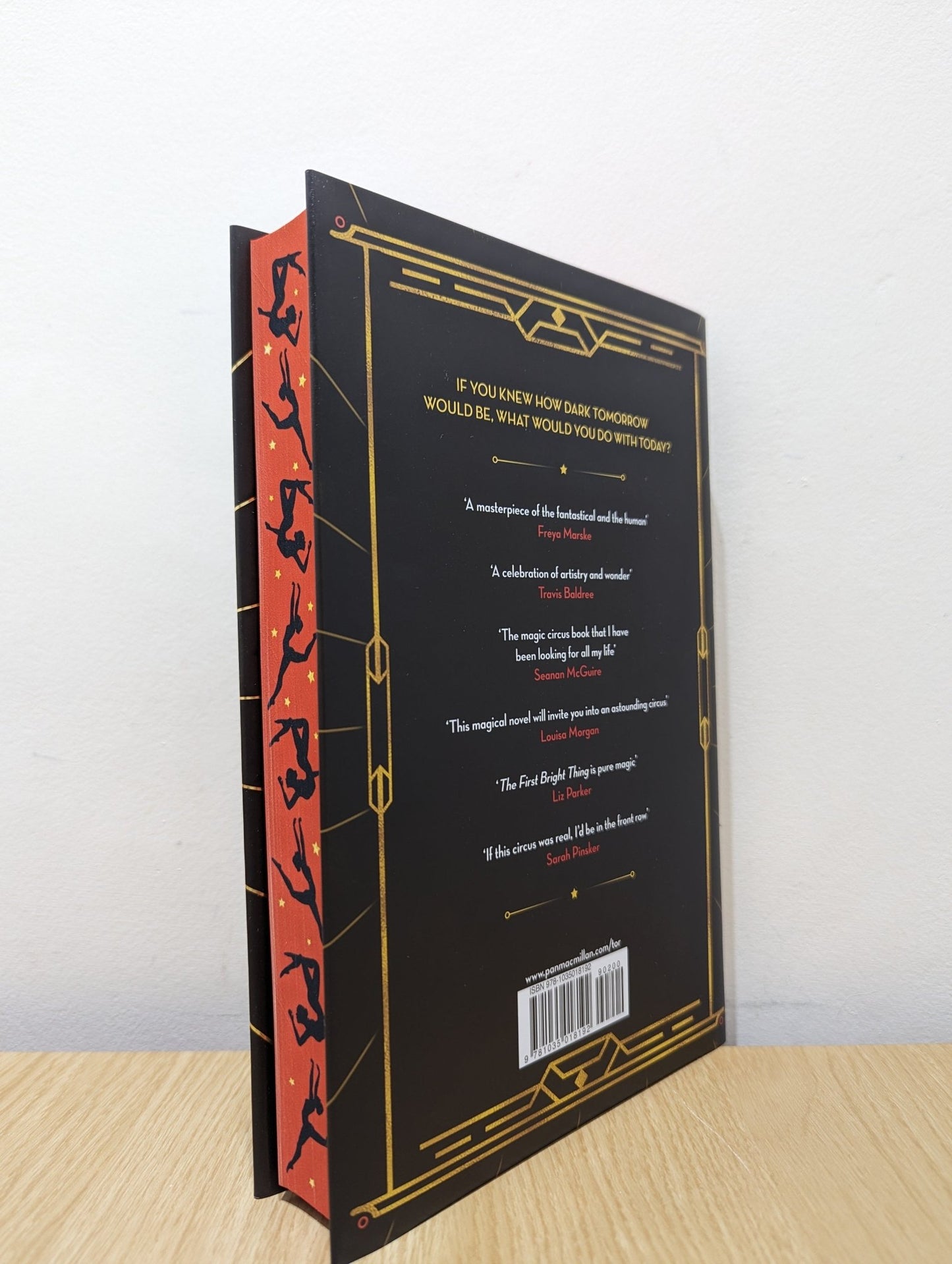The First Bright Thing by J. R. Dawson (Signed First Edition with sprayed edges) - Fialta Books