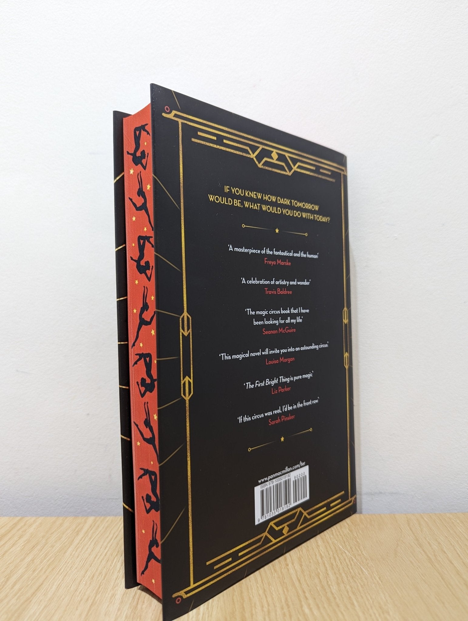 The First Bright Thing by J. R. Dawson (Signed First Edition with sprayed edges) - Fialta Books