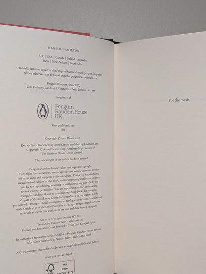 The First House by Avni Doshi (Signed First Edition) - Fialta Books