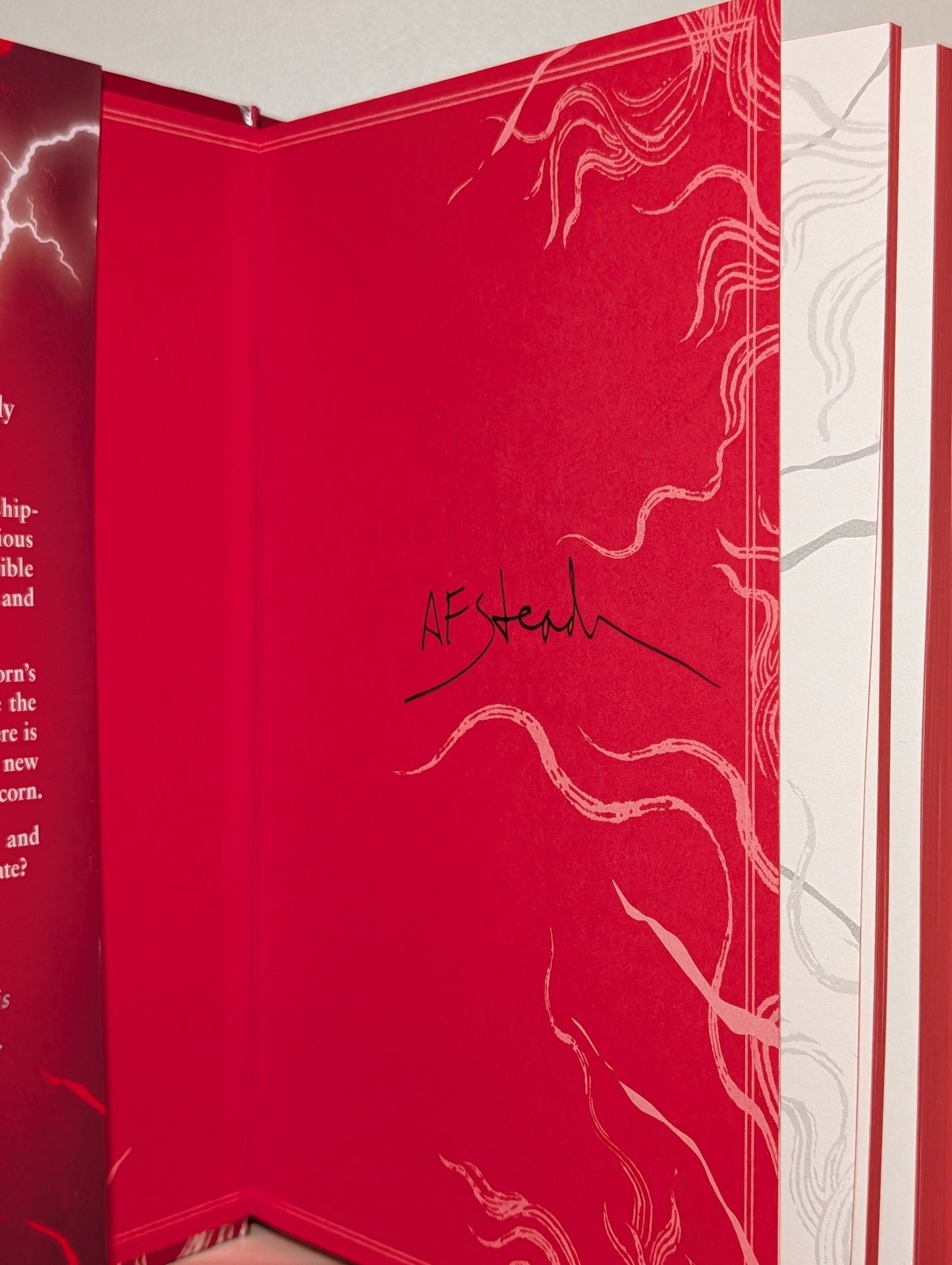 The First Unicorn Rider: Skandar by A.F. Steadman (Signed First Edition with sprayed edges) - Fialta Books