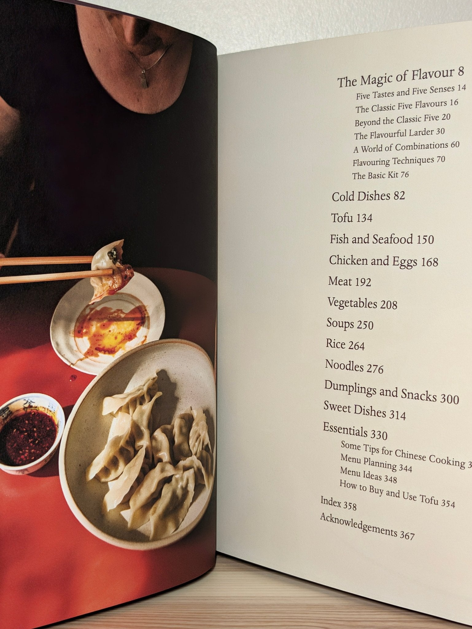The Five Tastes: The Magic of Flavour in a Chinese Kitchen by Fuchsia Dunlop (Signed First Edition) - Fialta Books