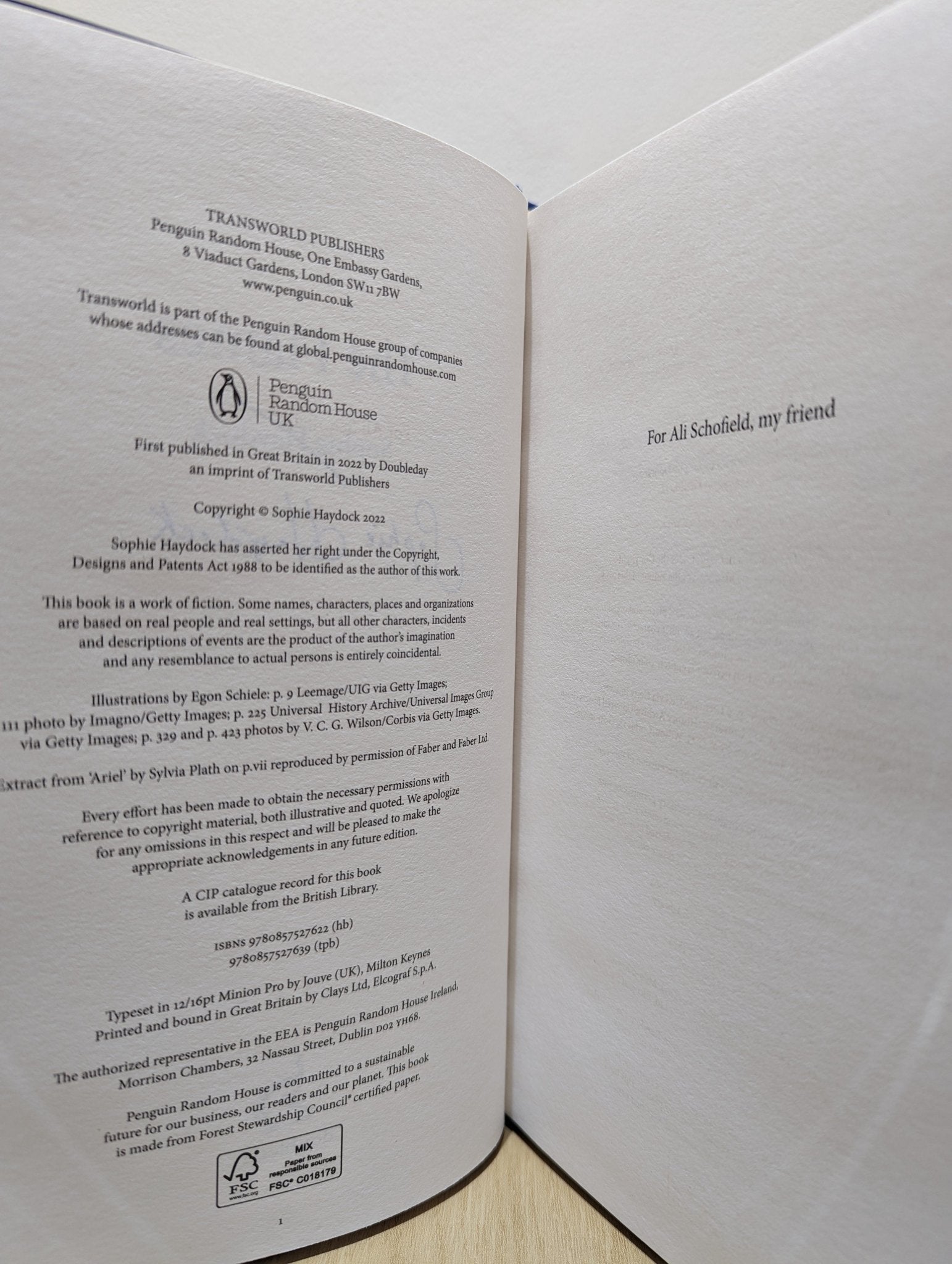 The Flames by Sophie Haydock (Signed First Edition) - Fialta Books