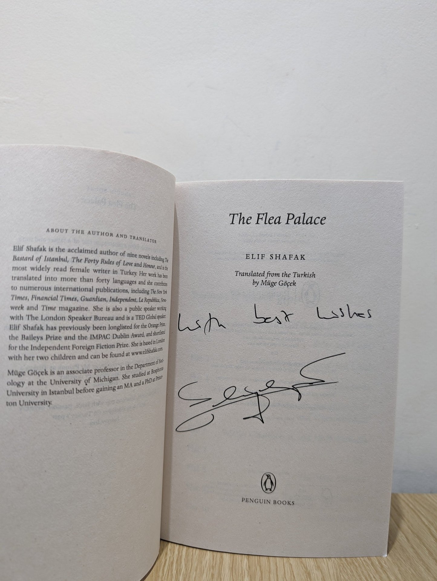 The Flea Palace by Elif Shafak (Signed) - Fialta Books