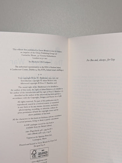 The Forever War by Joe Haldeman (Signed) - Fialta Books