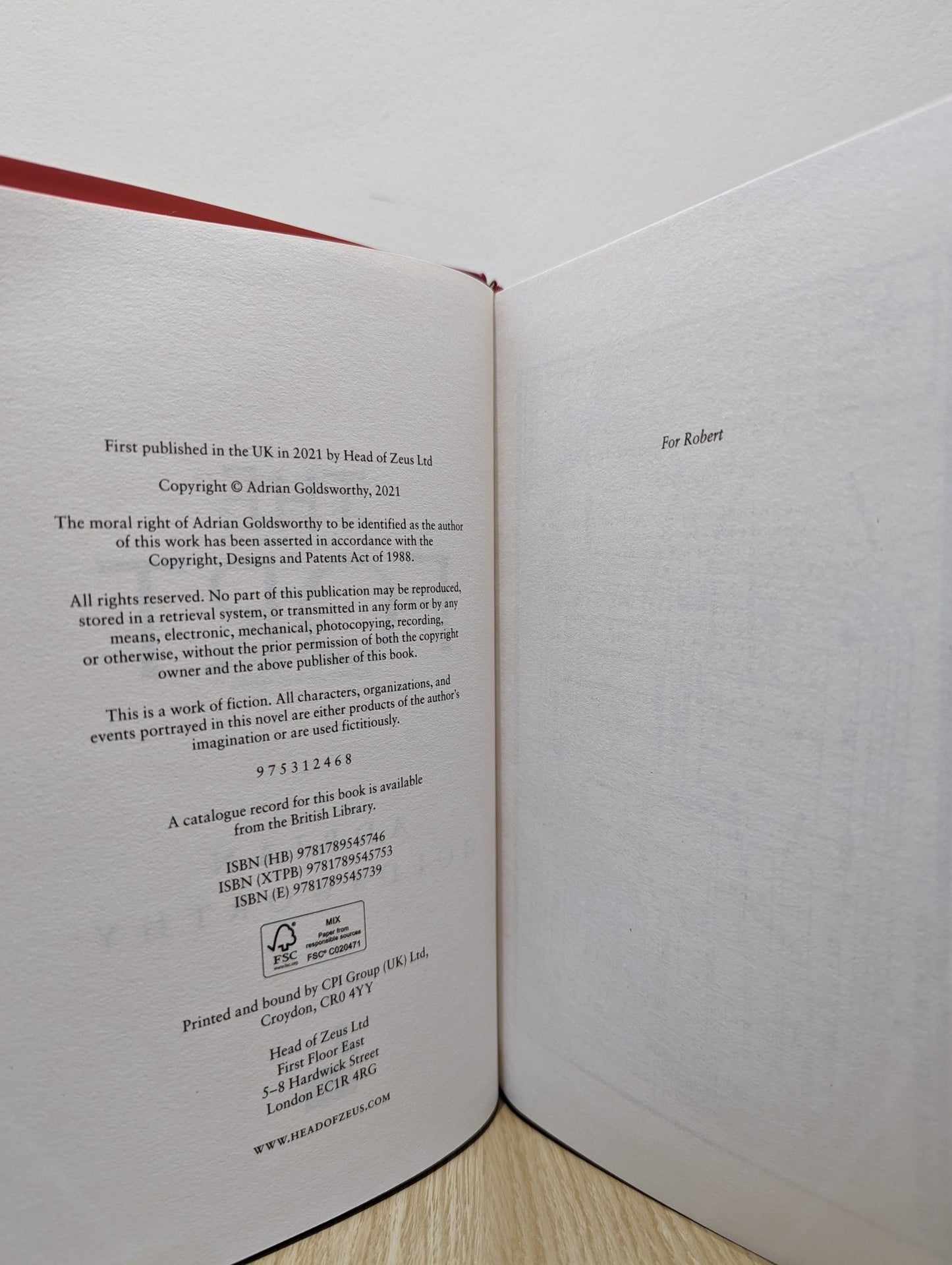 The Fort by Adrian Goldsworthy (First Edition) - Fialta Books