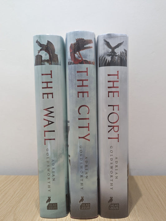 The Fort; The City; The Wall by Adrian Goldsworthy (Signed Dated First Edition) - Fialta Books