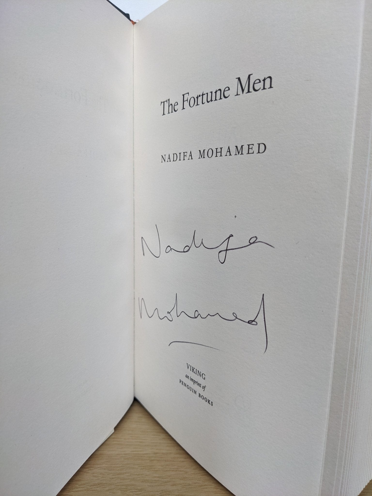 The Fortune Men by Nadifa Mohamed - Fialta Books