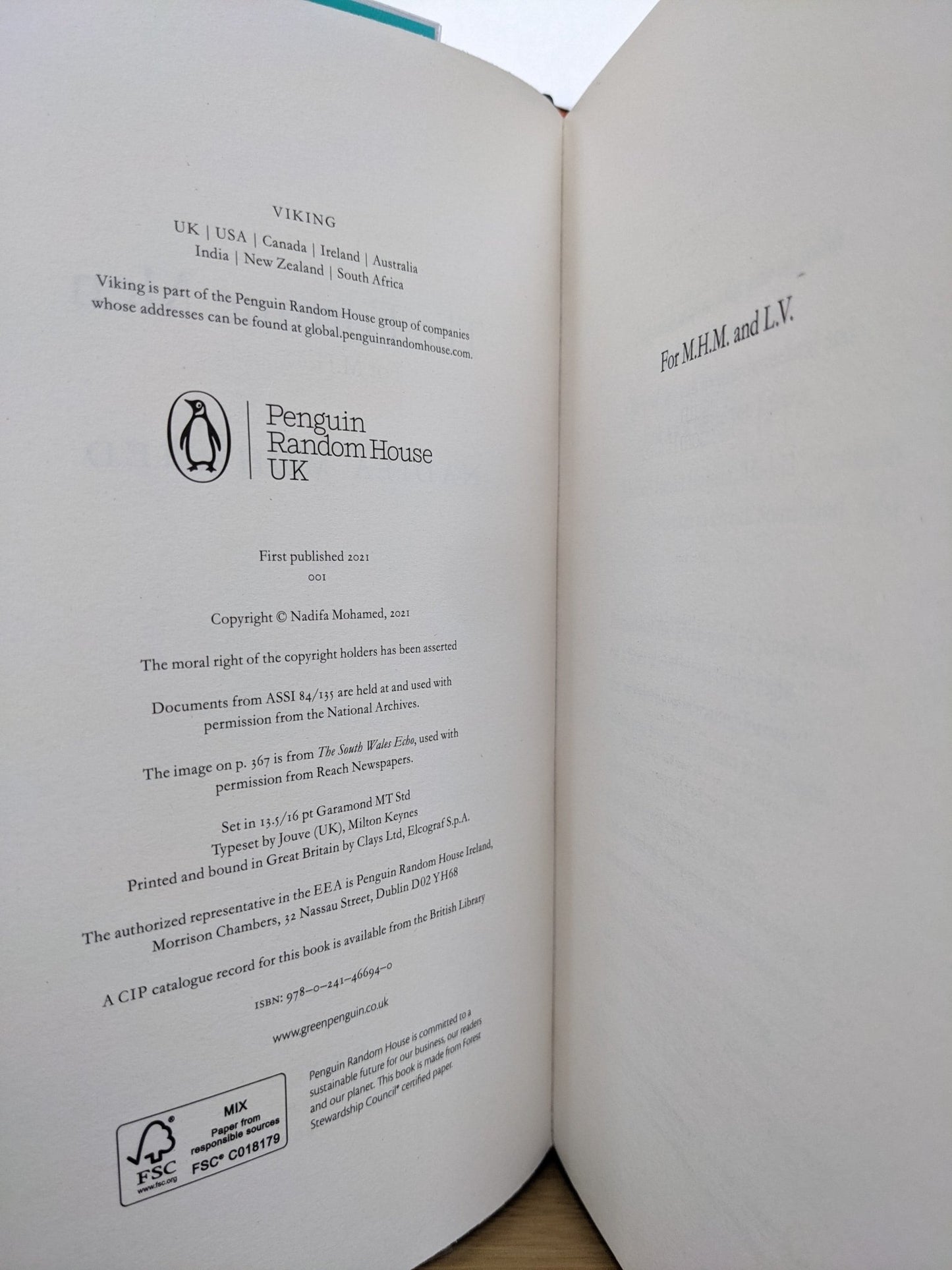 The Fortune Men by Nadifa Mohamed (First Edition New) - Fialta Books