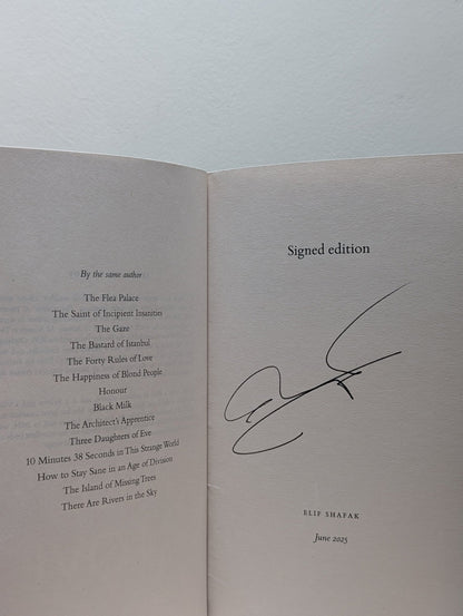 The Forty Rules of Love by Elif Shafak (Signed New Paperback Edition) - Fialta Books