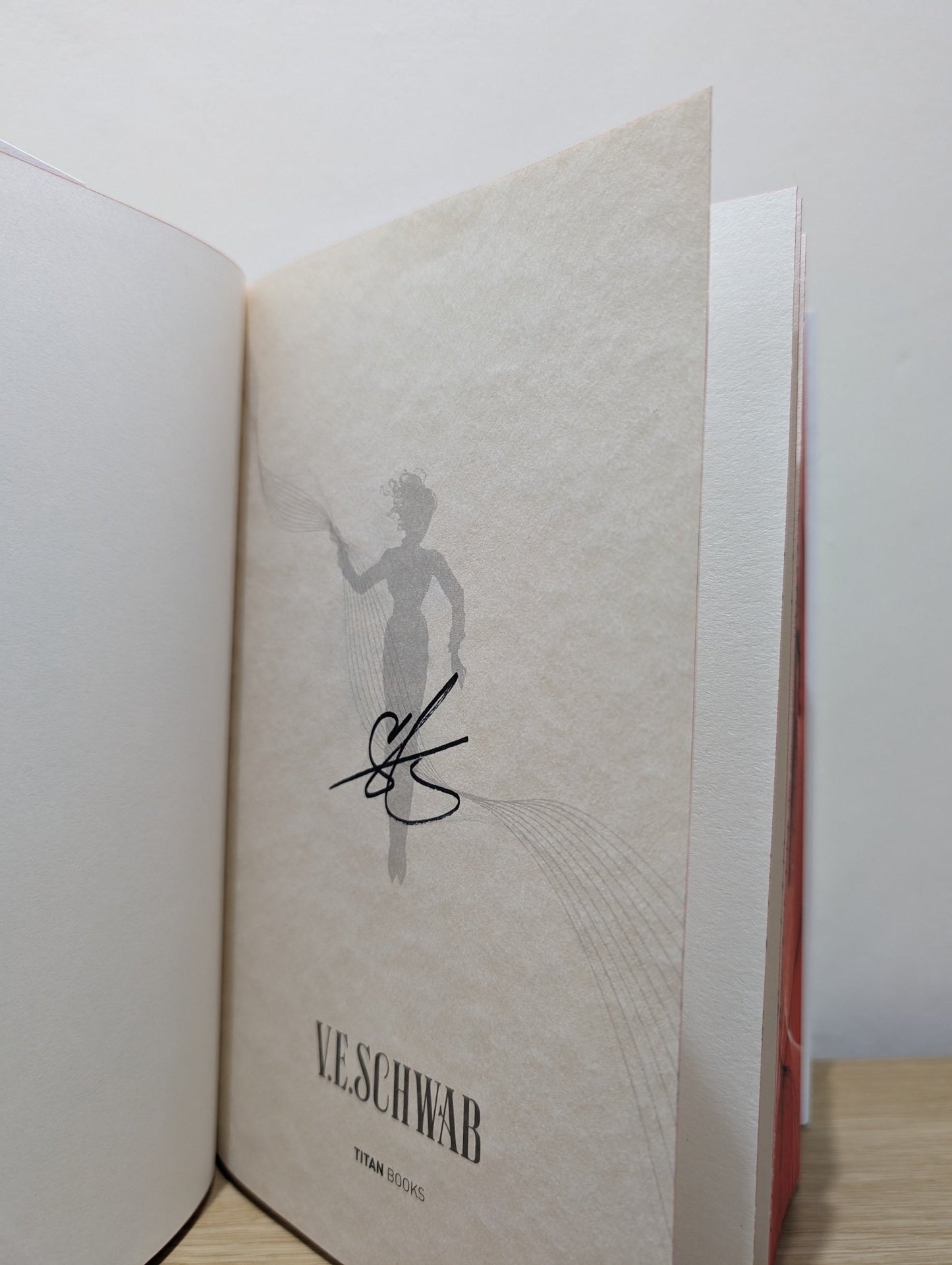 The Fragile Threads of Power by V.E. Schwab (Signed First Edition with sprayed edges) - Fialta Books