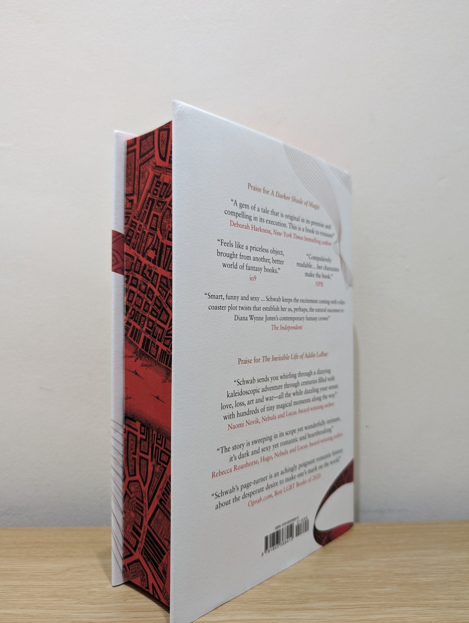 The Fragile Threads of Power by V.E. Schwab (Signed First Edition with sprayed map edges) - Fialta Books