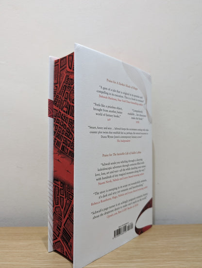 The Fragile Threads of Power by V.E. Schwab (Signed First Edition with sprayed map edges) - Fialta Books