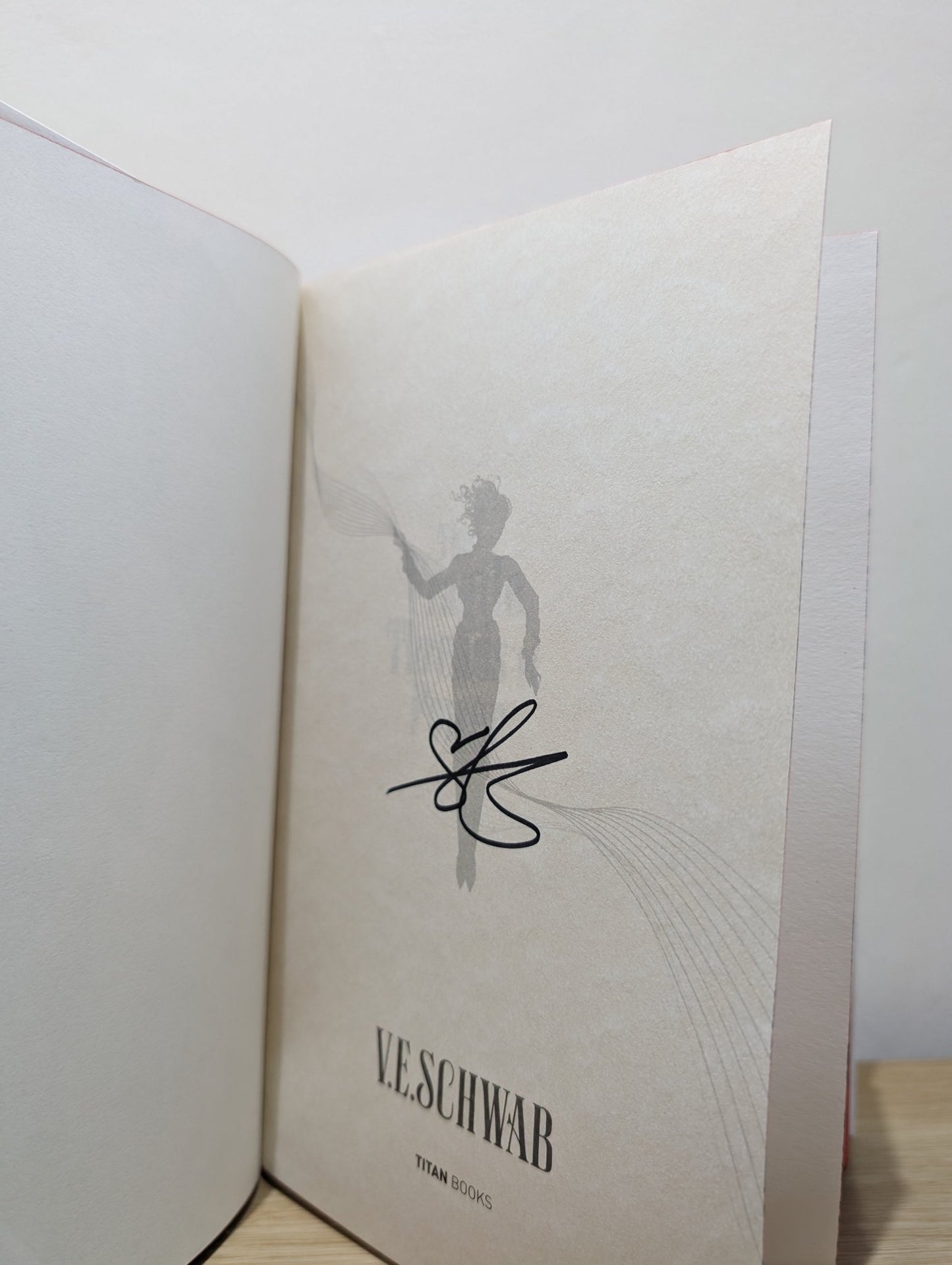 The Fragile Threads of Power by V.E. Schwab (Signed First Edition with sprayed map edges) - Fialta Books